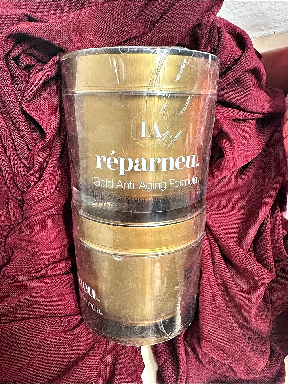 InfiniteAloe réparneu Gold Anti-Aging Formula Gold Anti-Aging Formula Bergamot -